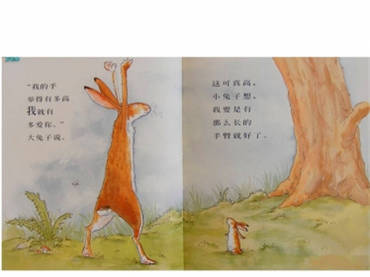 猜猜我有多爱你绘本故事插图8 猜猜我有多爱你绘本故事