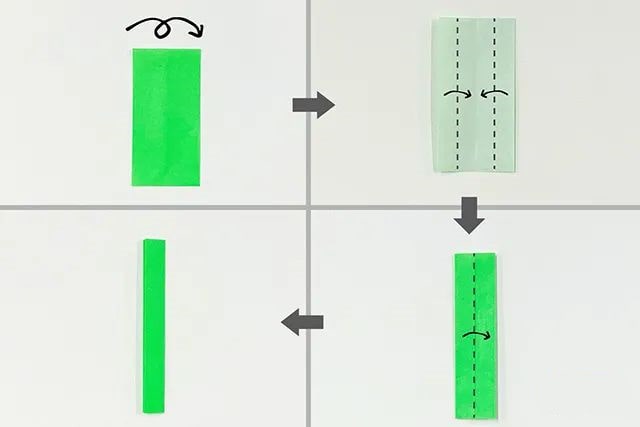 油菜花怎么折?油菜花的折法简单又漂亮(油菜花折纸附图解)插图8 油菜花怎么折?油菜花的折法简单又漂亮(油菜花折纸附图解)