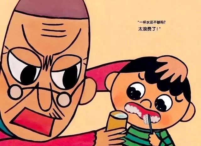 绘本故事《怕浪费婆婆》养成勤俭节约好习惯插图5 绘本故事《怕浪费婆婆》养成勤俭节约好习惯