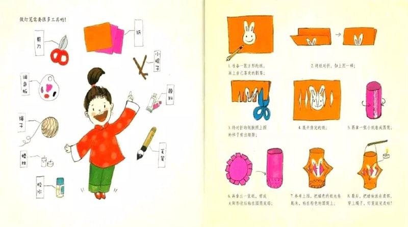 中秋节绘本故事《伊伊,中秋节快乐!》插图10 中秋节绘本故事《伊伊,中秋节快乐!》