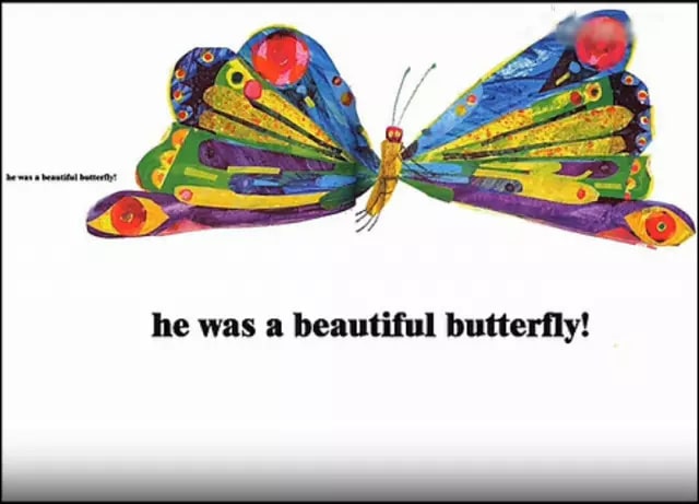 英语绘本故事《好饿的毛毛虫》插图14 英语绘本故事《好饿的毛毛虫》