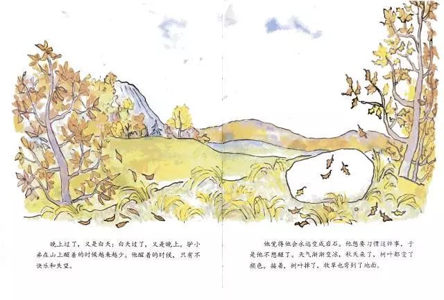 儿童绘本故事《驴小弟变石头》