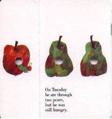 好饿好饿的毛毛虫绘本故事插图4 好饿好饿的毛毛虫绘本故事