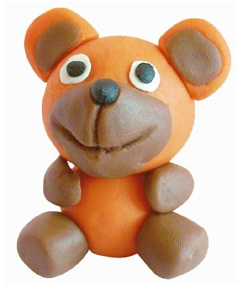 「彩泥制作教程」小熊两篇