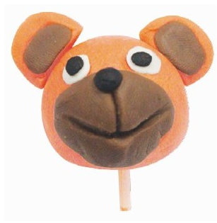 「彩泥制作教程」小熊两篇插图4 「彩泥制作教程」小熊两篇