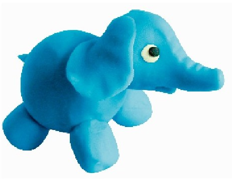 「彩泥制作教程」大象两篇插图1 「彩泥制作教程」大象两篇