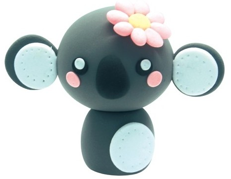 「彩泥制作教程」考拉插图5 「彩泥制作教程」考拉