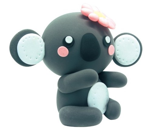 「彩泥制作教程」考拉插图6 「彩泥制作教程」考拉