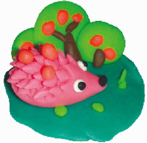 「彩泥制作教程」刺猬