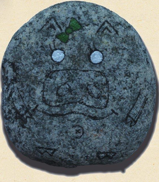 「石头画教程」小猪两篇