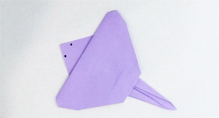 鳐鱼怎么折？鳐鱼的折法简单又漂亮（鳐鱼折纸附图解）