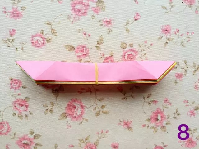 五彩莲花怎么折？五彩莲花的折法简单又漂亮（五彩莲花折纸附图解）