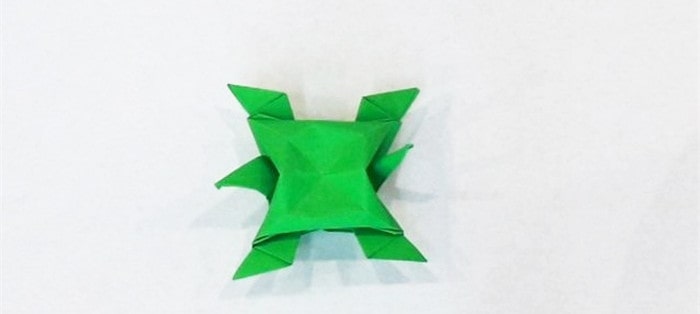 乌龟怎么折?乌龟的折法简单又漂亮(乌龟折纸附图解)插图10 乌龟怎么折?乌龟的折法简单又漂亮(乌龟折纸附图解)