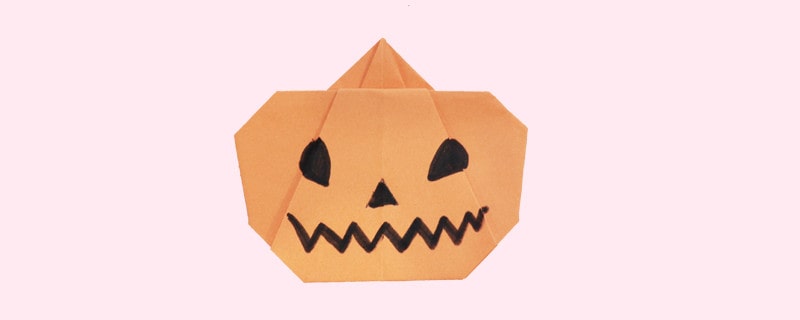 万圣节南瓜怎么折?万圣节南瓜的折法简单又漂亮(万圣节南瓜折纸附图解)