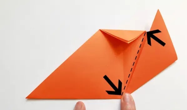 虎年纸老虎怎么折?纸老虎的折法简单又漂亮(纸老虎折纸附图解)插图5 虎年纸老虎怎么折?纸老虎的折法简单又漂亮(纸老虎折纸附图解)