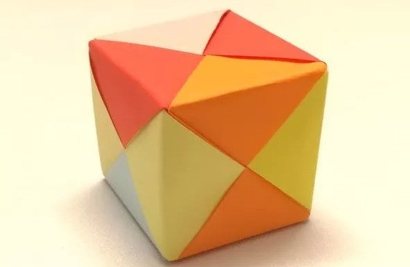 正方体怎么折?正方体的折法简单又漂亮(正方体折纸附图解)