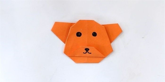 狗熊怎么折?狗熊的折法简单又漂亮(狗熊折纸附图解)插图8 狗熊怎么折?狗熊的折法简单又漂亮(狗熊折纸附图解)