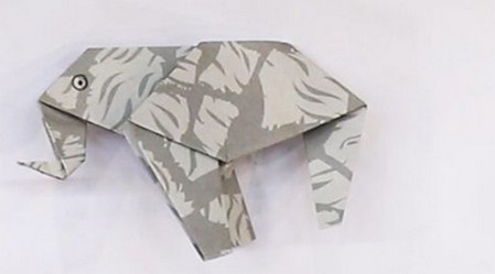 大象怎么折?大象的折法简单又漂亮(大象折纸附图解)