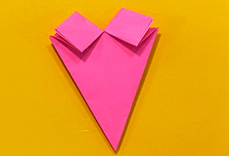 公主裙怎么折?公主裙的折法简单又漂亮(公主裙折纸附图解)插图9 公主裙怎么折?公主裙的折法简单又漂亮(公主裙折纸附图解)