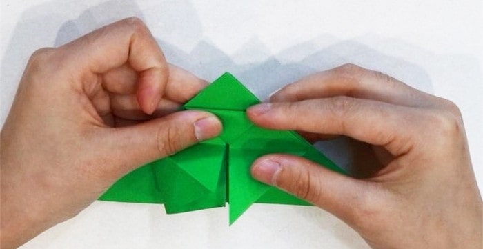 乌龟怎么折?乌龟的折法简单又漂亮(乌龟折纸附图解)插图5 乌龟怎么折?乌龟的折法简单又漂亮(乌龟折纸附图解)