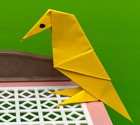 乌鸦怎么折？乌鸦的折法简单又漂亮（乌鸦折纸附图解）