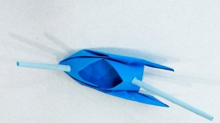 立体军舰怎么折?军舰的折法简单又漂亮(军舰折纸附图解)