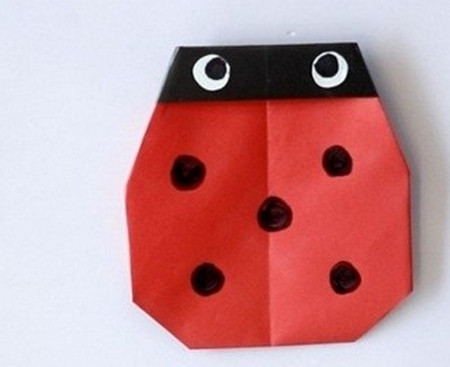 七星瓢虫怎么折？七星瓢虫的折法简单又漂亮（七星瓢虫折纸附图解）