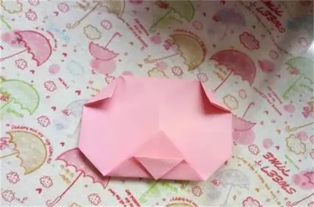 可爱的小猪怎么折？小猪的折法简单又漂亮（小猪折纸附图解）
