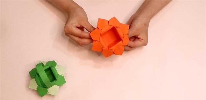 纸花篮怎么折？纸花篮的折法简单又漂亮（纸花篮折纸附图解）