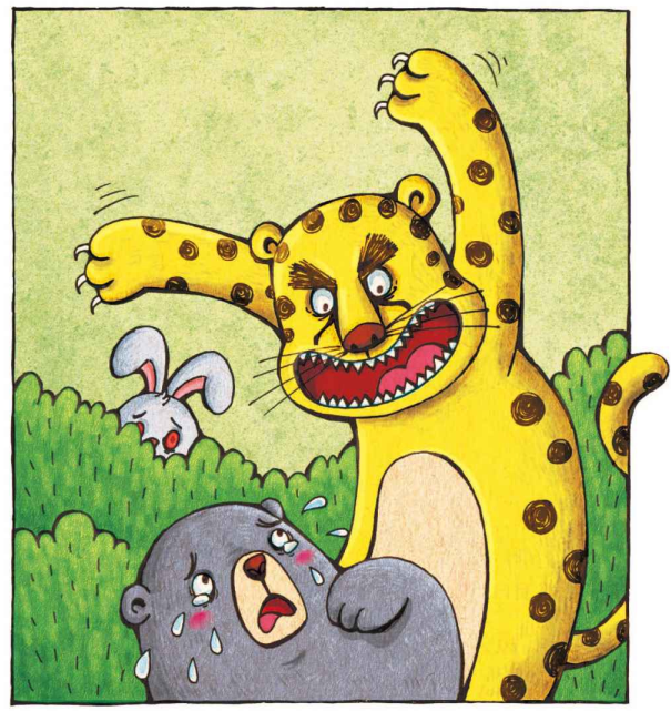 「睡前寓言故事:智慧篇」小灰熊和小灰兔插图1 「睡前寓言故事:智慧篇」小灰熊和小灰兔