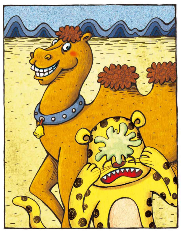 「睡前寓言故事：智慧篇」骆驼勇斗金钱豹