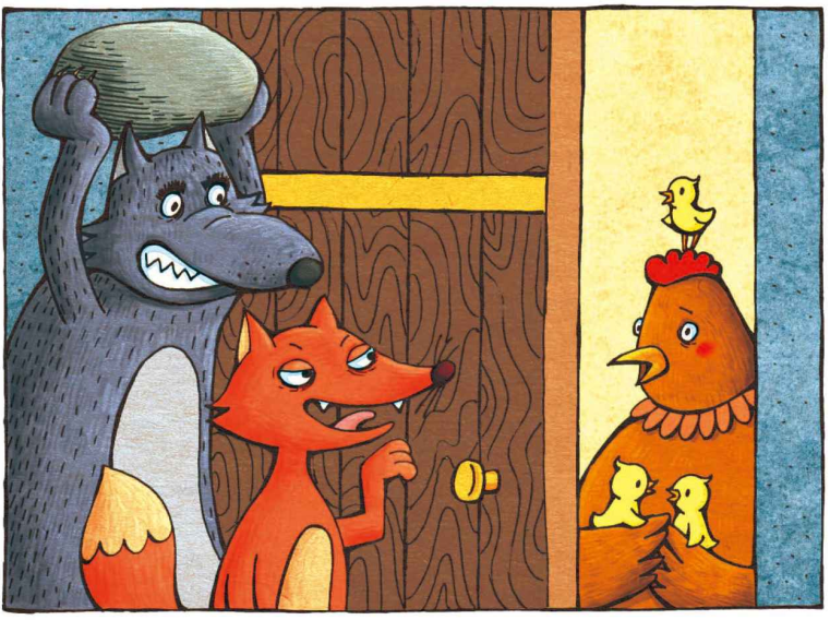 「睡前寓言故事：智慧篇」鸡妈妈的妙计