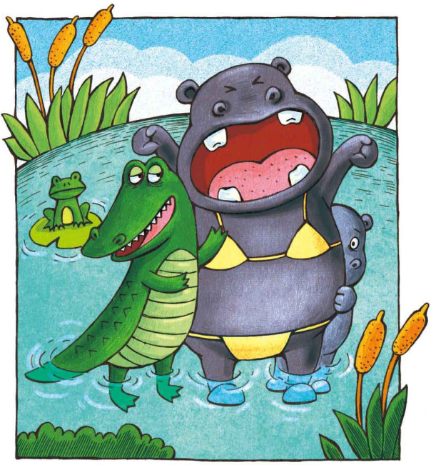 「睡前寓言故事：智慧篇」小溪中的大搏斗