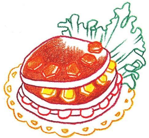 「美食简笔画:色铅笔画」粗粮煎饼怎么画(涂色)插图3 「美食简笔画:色铅笔画」粗粮煎饼怎么画(涂色)