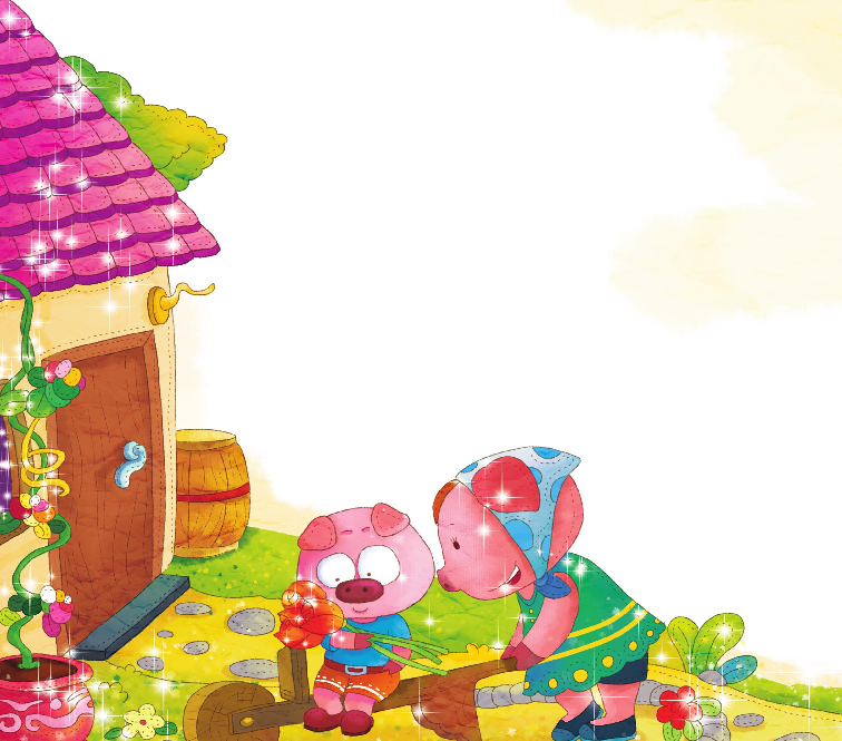 「好习惯童话故事」小猪被蚊子咬了一口