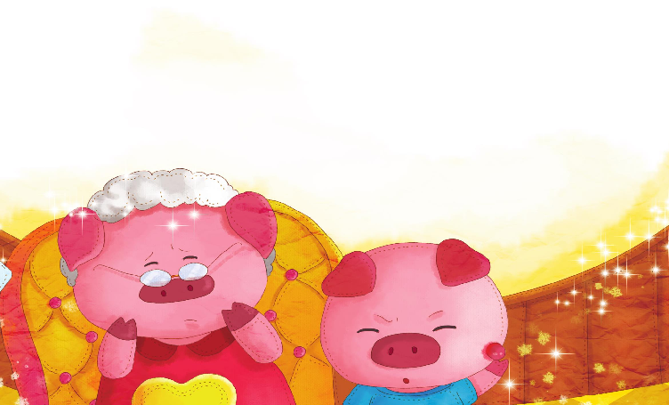 「好习惯童话故事」小猪被蚊子咬了一口