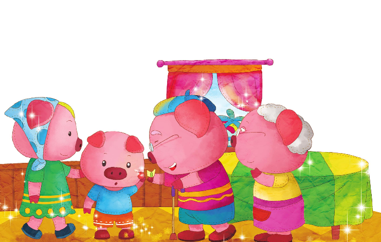 「好习惯童话故事」小猪被蚊子咬了一口