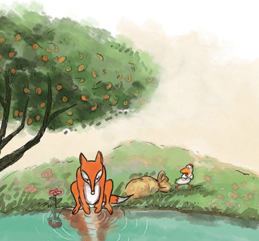 「智慧童话故事」狐狸和小鸡