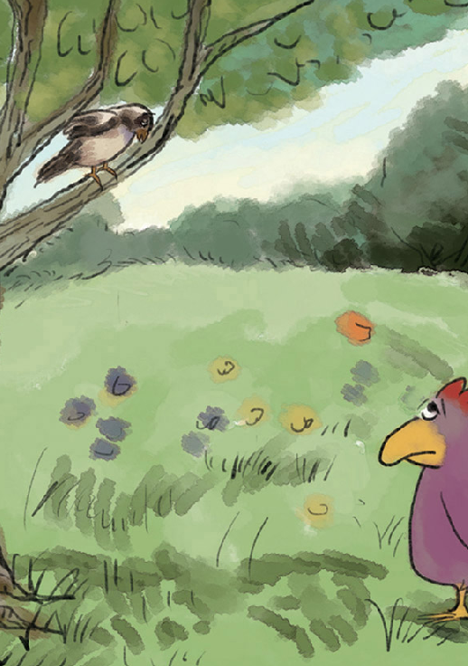 「智慧童话故事」公鸡后悔了