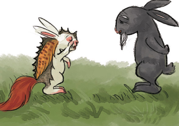 「智慧童话故事」兔子变身