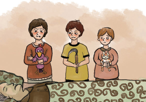 「智慧童话故事」三个幸运儿