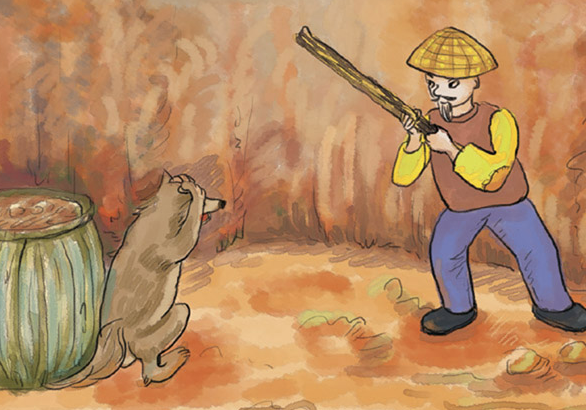 「智慧童话故事」贪婪的狼