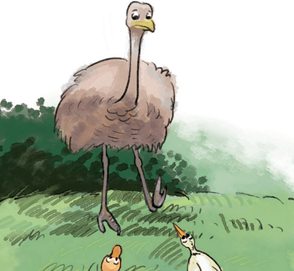 「智慧童话故事」白鹭的脚