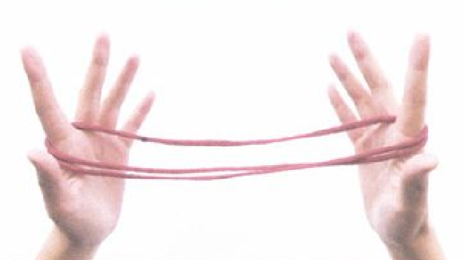 「翻花绳的玩法」小星星插图3 「翻花绳的玩法」小星星