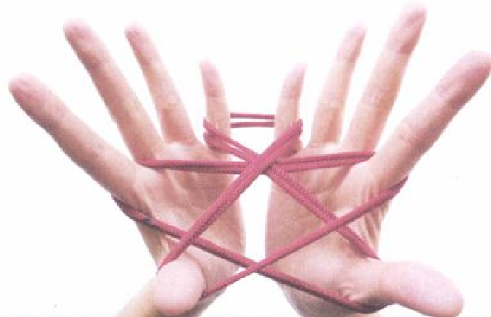 「翻花绳的玩法」小星星插图8 「翻花绳的玩法」小星星