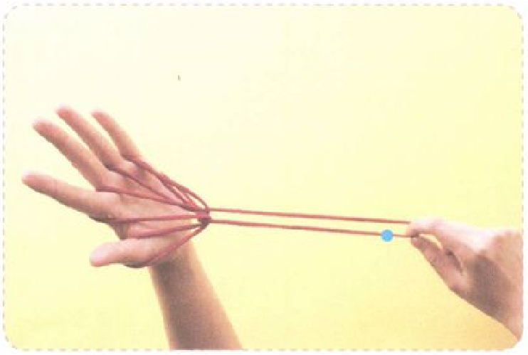 「翻花绳的玩法」降落伞插图 「翻花绳的玩法」降落伞