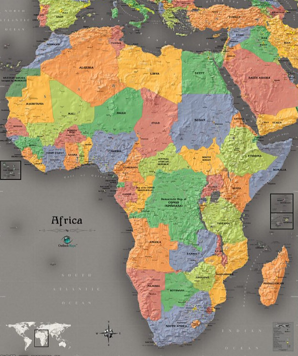 「世界自然地理之最」沙漠化最严重的大陆——非洲插图1 「世界自然地理之最」沙漠化最严重的大陆——非洲