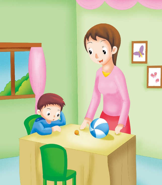 1-2岁亲子早教游戏（第13个月）：认知——分辨大小