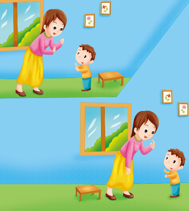 1-2岁亲子早教游戏(第13个月):认知——找五官插图1 1-2岁亲子早教游戏(第13个月):认知——找五官