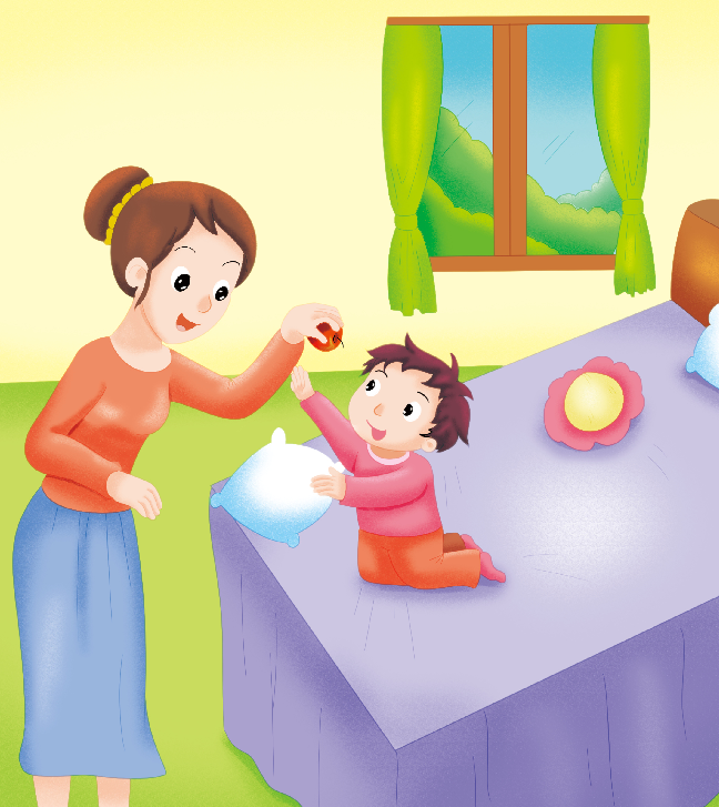 1-2岁亲子早教游戏（第14个月）：语言——有话说出来